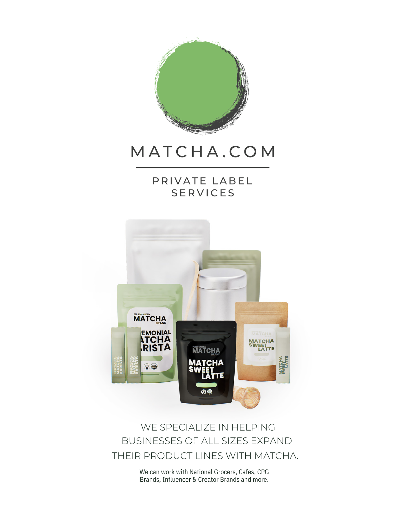 BULK ORGANIC INGREDIENT MATCHA